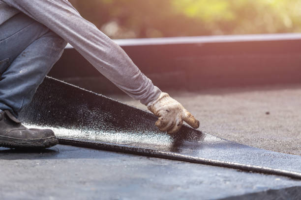 Professional Basement Waterproofing technician working in Dover, NJ